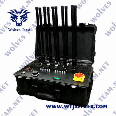 High Power Portable 2500m WiFi 3.6G Drone Rf Jammer