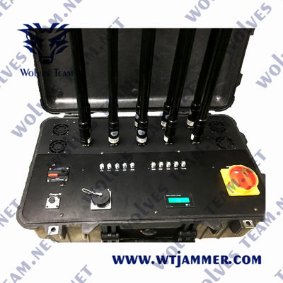 High Power Portable 2500m WiFi 3.6G Drone Rf Jammer