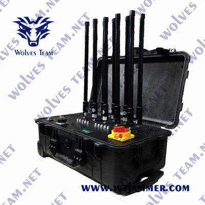 High Power Portable 2500m WiFi 3.6G Drone Rf Jammer