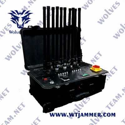 High Power Portable 2500m WiFi 3.6G Drone Rf Jammer
