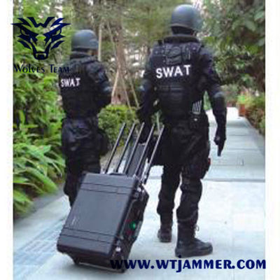 RF GPS WIFI Drone Frequency Blocker Up To 2500m