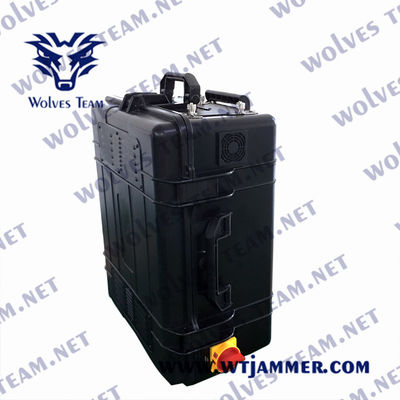 5 Bands Waterproof Prison Mobile Phone Signal Jammer​​​​​​​ 100m Shielding Range Blocker