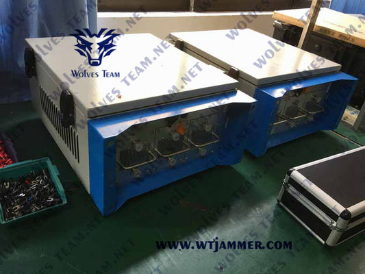 UHF VHF RF 30-100M 100W Cell Phone Signal Jammer
