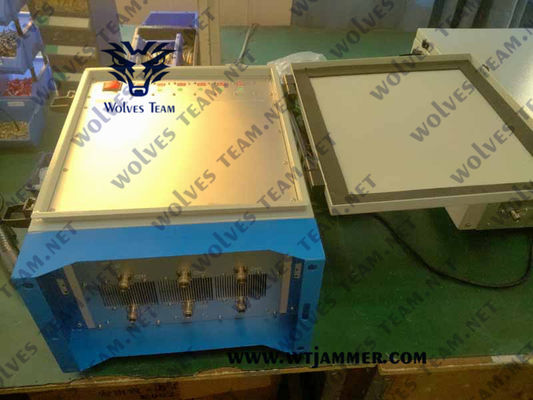 UHF VHF RF 30-100M 100W Cell Phone Signal Jammer