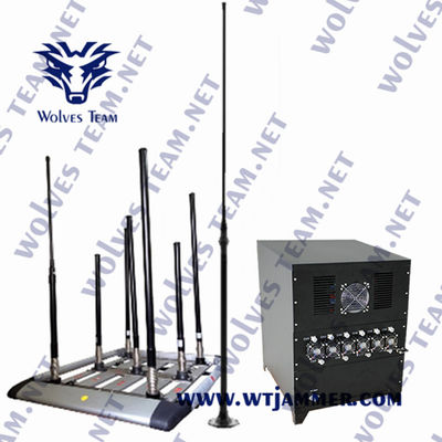 800m 330W Vehicle Bomb Signal Jammer With DDS Convoy System