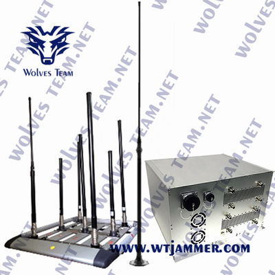 800m 330W Vehicle Bomb Signal Jammer With DDS Convoy System