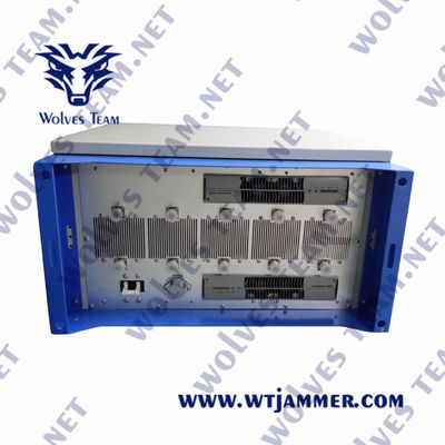 Portable VIP Protection UAV Anti Drone Jammers 600W