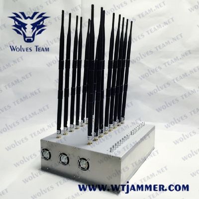 Desktop Cell Phone Signal Blocking Jammer GPS WIFI 5.8G 3G 4G 5G
