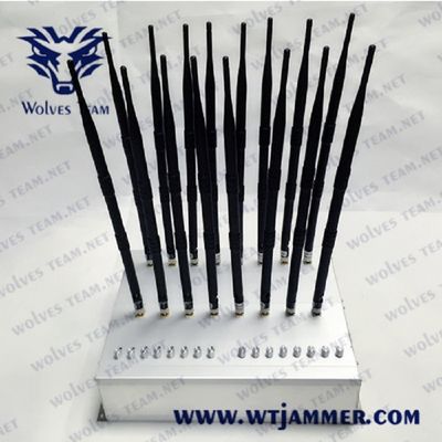 Desktop Cell Phone Signal Blocking Jammer GPS WIFI 5.8G 3G 4G 5G