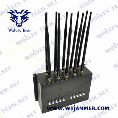 10 Bands 30m 20W Network Signal Jammer GPS 3G 4G CDMA