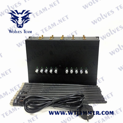 10 Bands 30m 20W Network Signal Jammer GPS 3G 4G CDMA