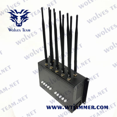 10 Bands 30m 20W Network Signal Jammer GPS 3G 4G CDMA
