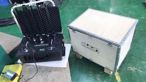 EIRP 15W GSM 3G 4G 5G Mobile Signal Jammer 100m Handheld