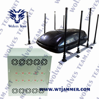 3000MHz Wireless Bomb Signal Jammer 300W For VIP Protection