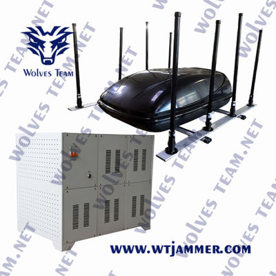 3000MHz Wireless Bomb Signal Jammer 300W For VIP Protection