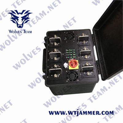 800M RF Signal Military Bomb Jammer With DDS Convoy System