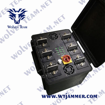 800M RF Signal Military Bomb Jammer With DDS Convoy System