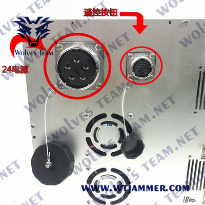 DDS Convoy WCDMA Portable Bomb Jammer 3G 4G Signal Jammer 6000MHz