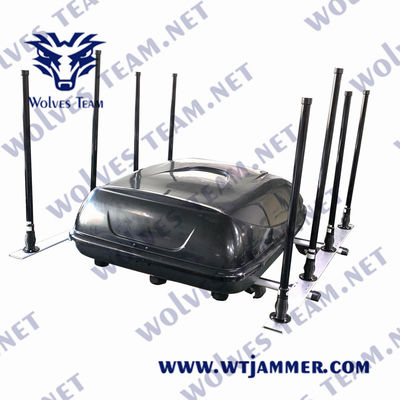 DDS Convoy WCDMA Portable Bomb Jammer 3G 4G Signal Jammer 6000MHz