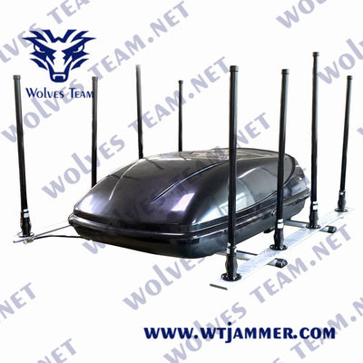 330W Military Waterproof Vehicle Bomb Jammer Omnidirectional Antennas