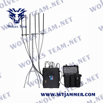 Military Portable IED Bomb Jammer Omnidirectional Antenna WCDMA