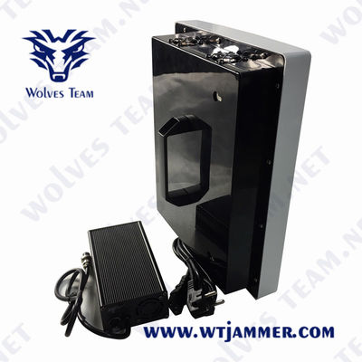 WiFi GPS 30w 1km Anti Uav Drone Jammer Portable 850MHz