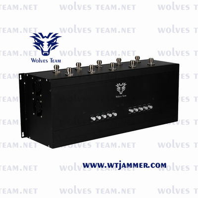 35W 3G 4G GSM Cellular Wireless Signal Jammer 50m 16 Bands