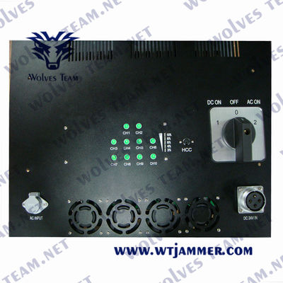 Bomb RCIED Military WIFI GPS Jammer 3000MHz Wireless Signal Blocker