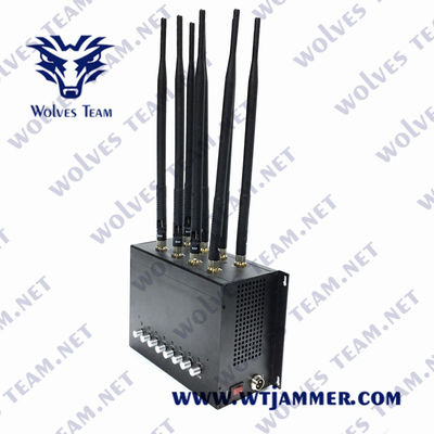Portable High Power GPS 3G 4G 5G All Cell Phone Signal Jammer