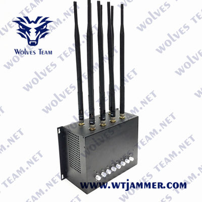 Portable High Power GPS 3G 4G 5G All Cell Phone Signal Jammer