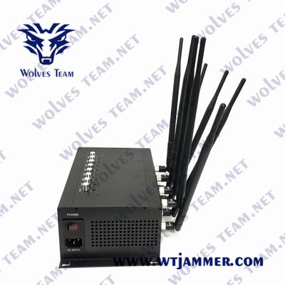 Portable 8 bands High Power GSM 3G 4G 5G All Cell Phone Signal Jammer