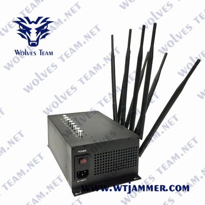 Portable 8 bands High Power GSM 3G 4G 5G All Cell Phone Signal Jammer