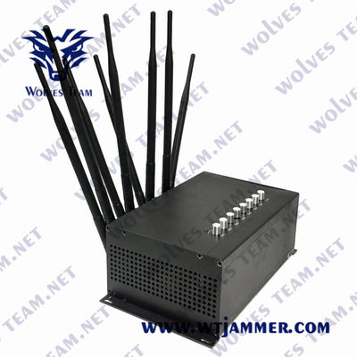 Portable 8 bands High Power GSM 3G 4G 5G All Cell Phone Signal Jammer