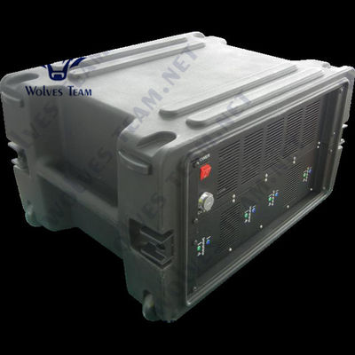 IED Bomb Military Vehicle WIFI5.8G GPS Cell Phone GSM 5G Jammer  IP65  road-side remote improvised explosive