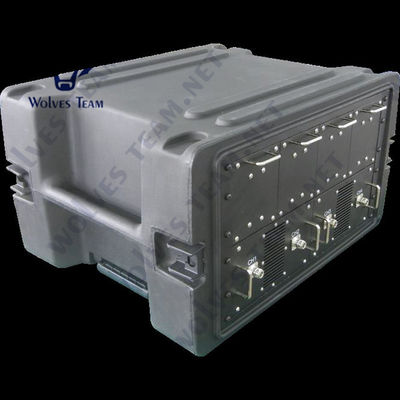 IED Bomb Military Vehicle WIFI5.8G GPS Cell Phone GSM 5G Jammer  IP65  road-side remote improvised explosive
