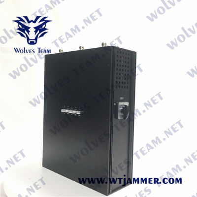 200m DC24V Backpack Signal Jammer Manpack GSM 4G 5G 120 Watt 1880MHz