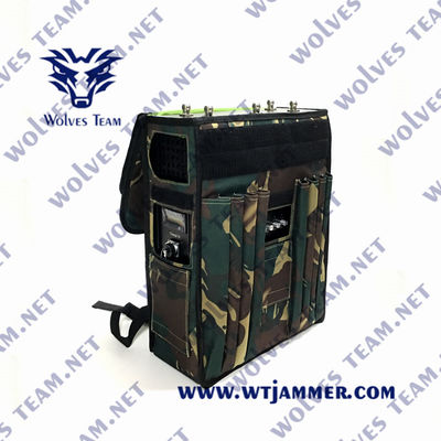 DC24V 200m RF Manpack Jammer GSM 4G 5G GPS L1 Backpack Signal Jammer