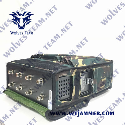 DC24V 200m RF Manpack Jammer GSM 4G 5G GPS L1 Backpack Signal Jammer