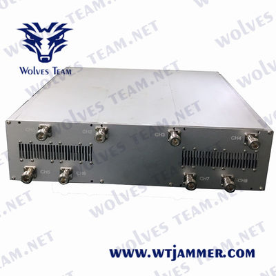 GSM CDMA PCS DCS Cellular Signal Jammer AC110-220V 35W LTE