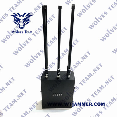 Systematic 150m 80W Military Backpack Signal Jammer 4G 5G Six Bands
