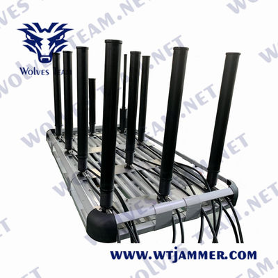 VSWR Protector 330W RF IED Bomb Jammer 12 Bands VCO Synthesized