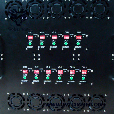 DDS Convoy 240VAC Adjustable Waterproof Phone Jammer GSM CDMA 3G 4G