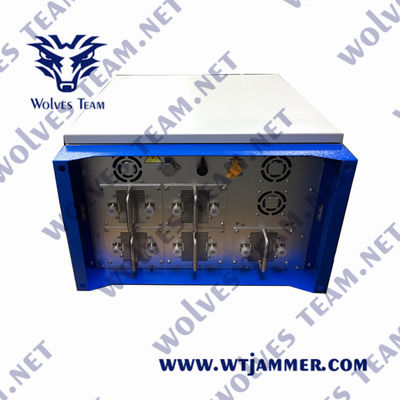 Military WIFI 5.8G GPS Anti Drone Jammers 600W RF Signal Drone Jammer