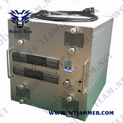 240VAC IED Vehicle Signal Jammer GSM CDMA 3G 4G WIFI 2.4G 5.8G GPS