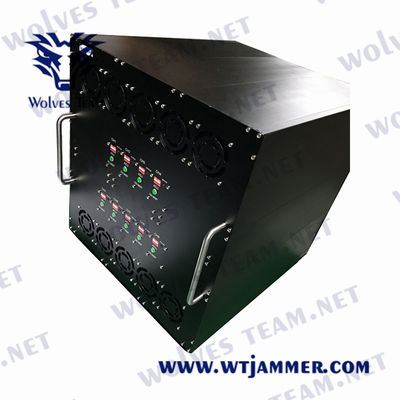 240VAC IED Vehicle Signal Jammer GSM CDMA 3G 4G WIFI 2.4G 5.8G GPS