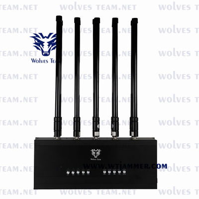 10 Bands GSM CDMA Portable Mobile Jammer WIFI GPS Lojack Signal Jammer
