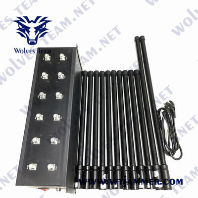 GSM DCS 3G 4G Lojack Mobile Signal Blocker 60W WIFI GPS RF Jammer