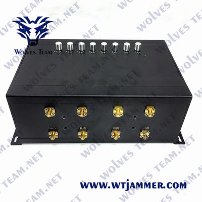 50m GSM WiFi CDMA Lojack Mobile Phone Jammer 80W UHF VHF
