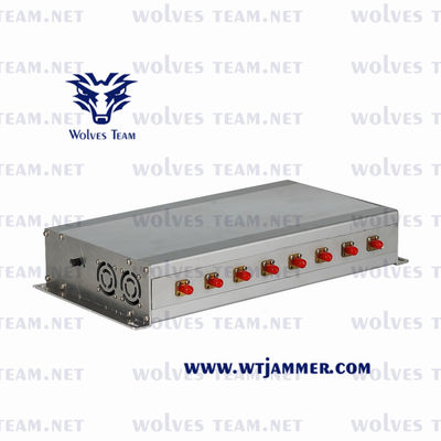 40W GSM LTE 5G Mobile Phone Jammer Lojack VHF UHF Signal Blocker