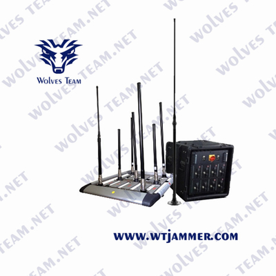 Military Units IED Bomb Jammer 500w WIFI 5.8 GPS GSM 3G 4G 5G